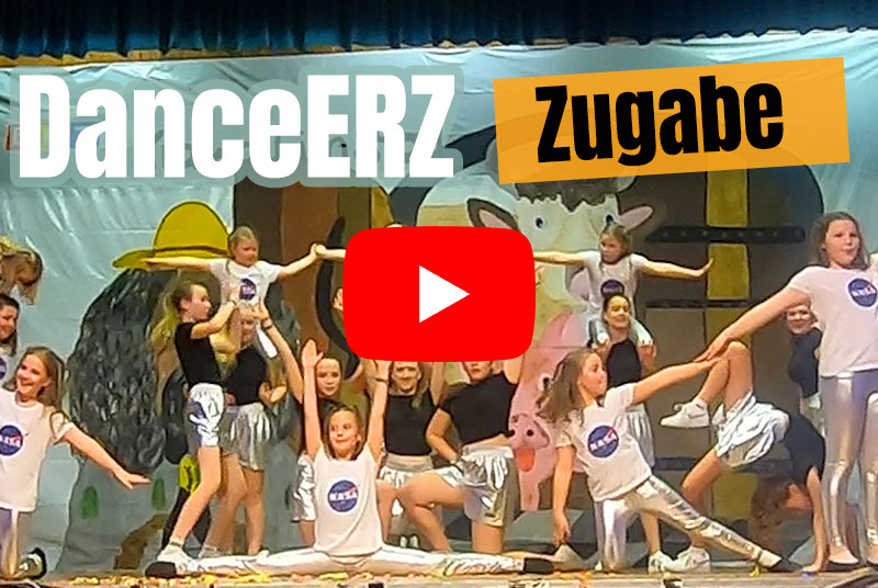 Video-Mitschnitt vom Auftritt der Nachwuchstanzgruppe DanceERZ beim Erzknappenball 2024
